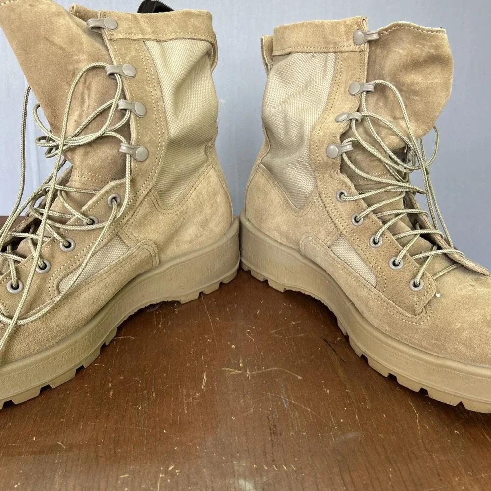 Wellco Desert Hot Weather Military Combat Flight Boots Size 11R US 289-104